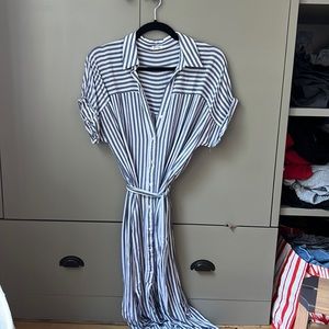 Striped t-shirt dress